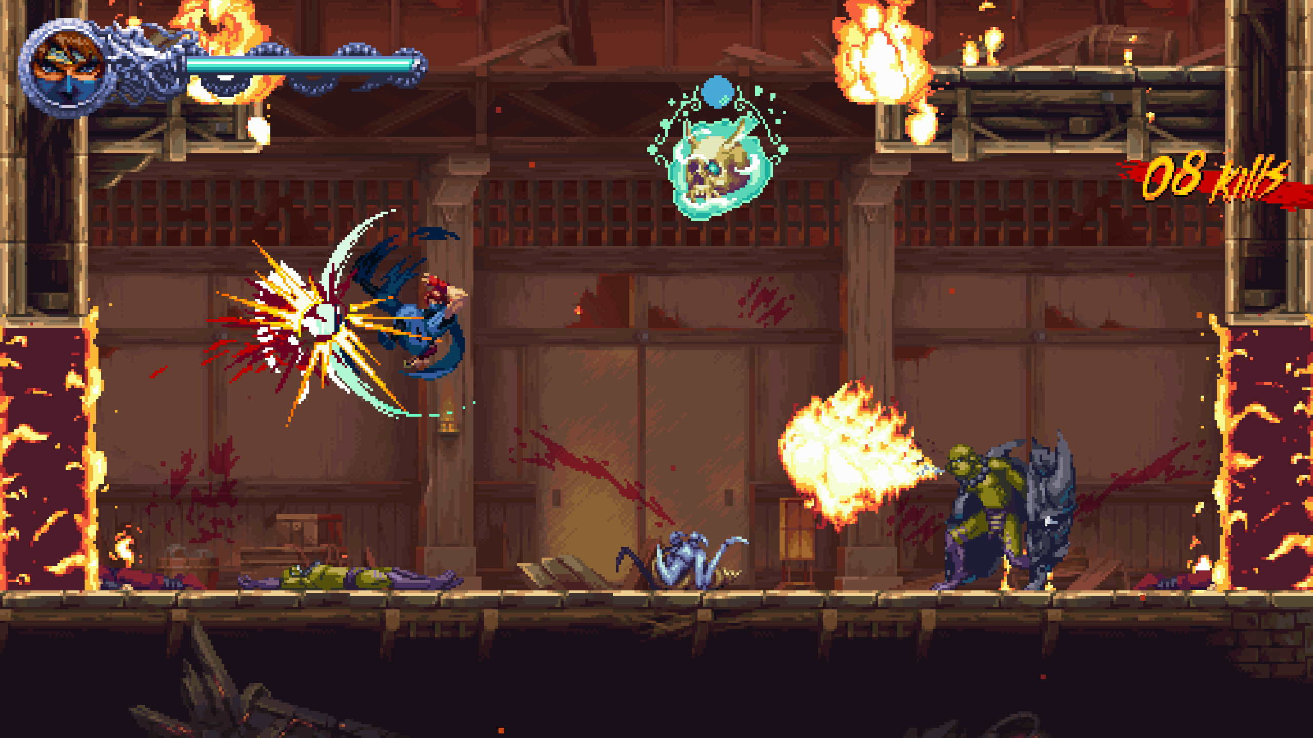 Ninja Gaiden: Ragebound đưa người chơi quay lại lối chơi cổ điển làm nên thương hiệu của series