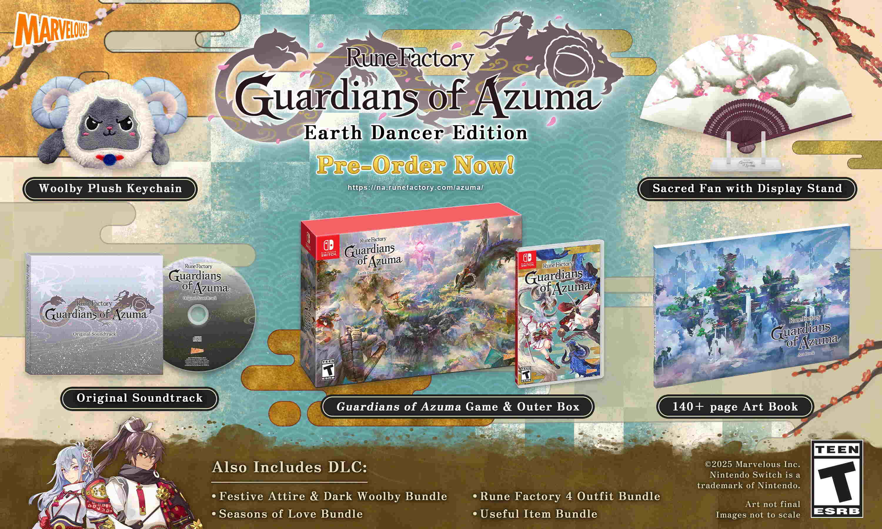 Rune Factory: Guardians of Azuma được tung trailer thứ 2