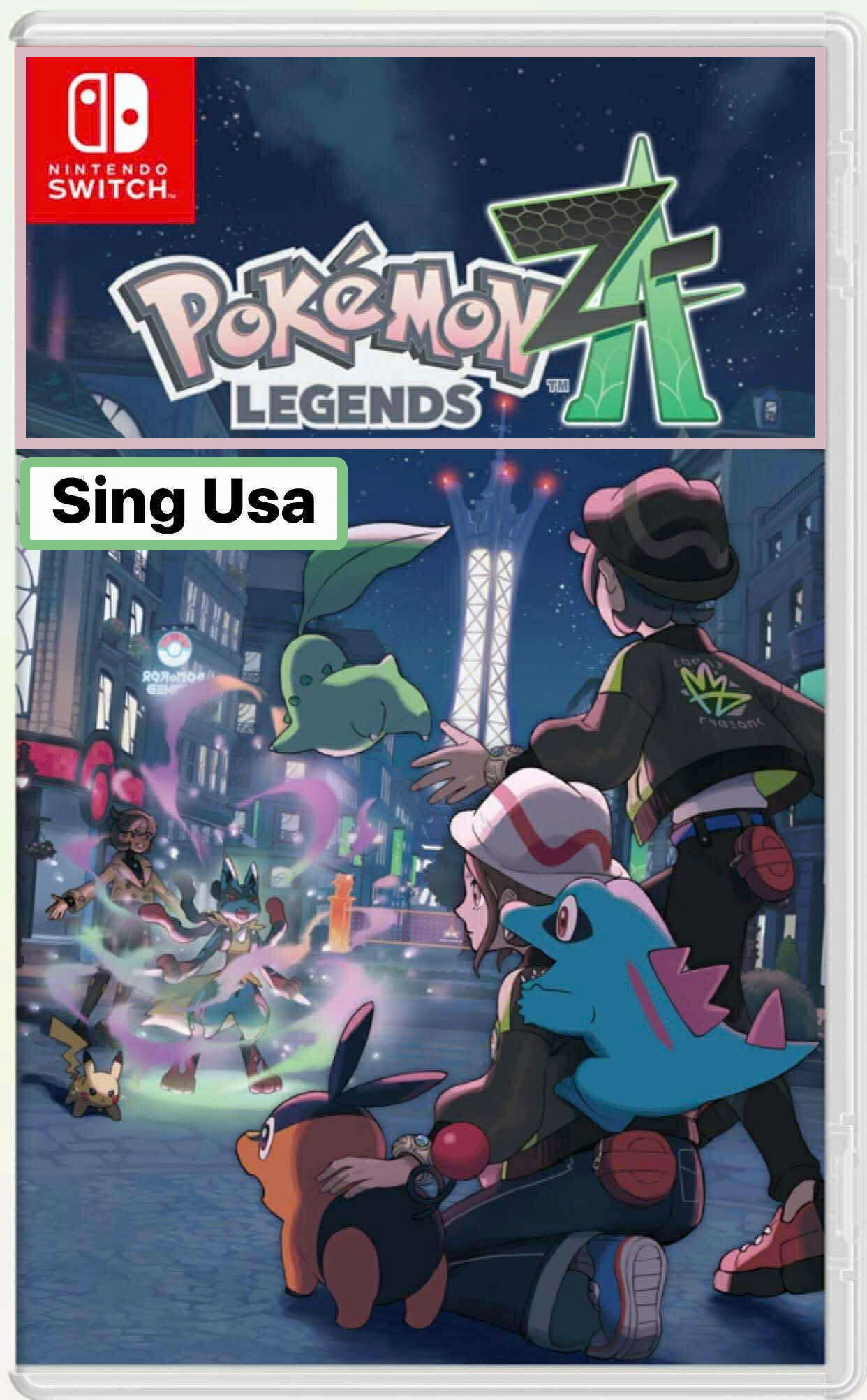 Cách phân biệt băng game theo từng vùng của Pokémon Legends: Z-A