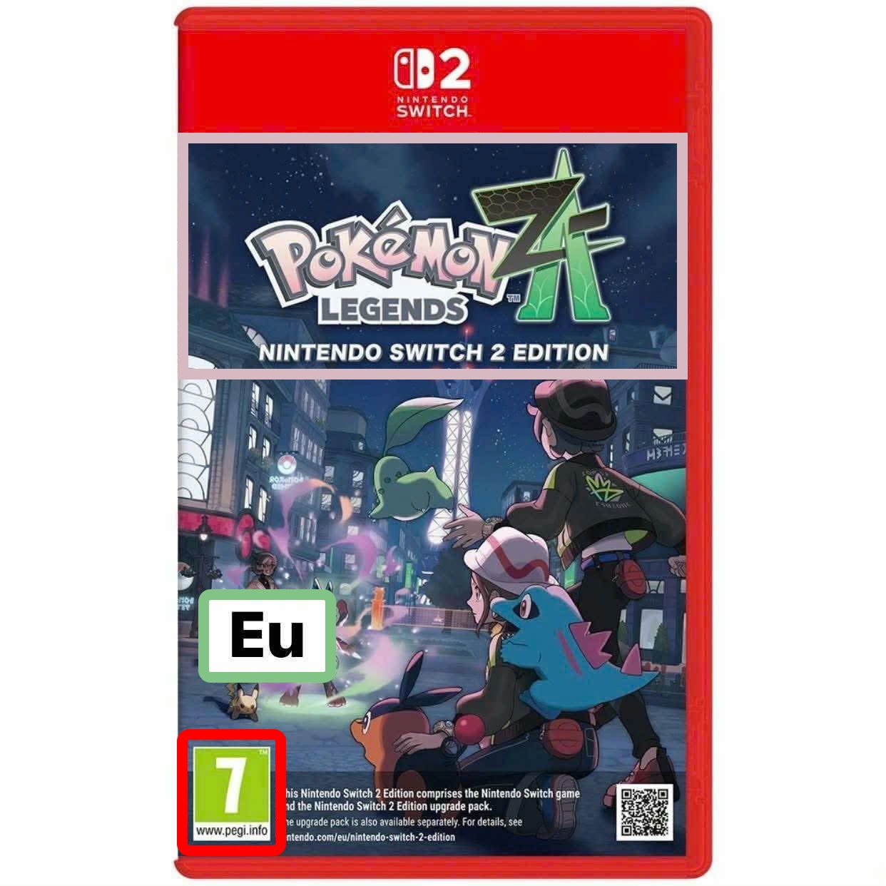 Cách phân biệt băng game theo từng vùng của Pokémon Legends: Z-A