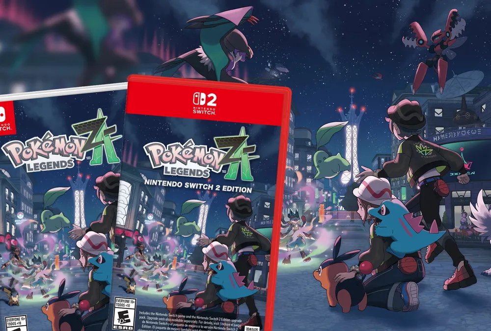 Cách phân biệt băng game theo từng vùng của Pokémon Legends: Z-A