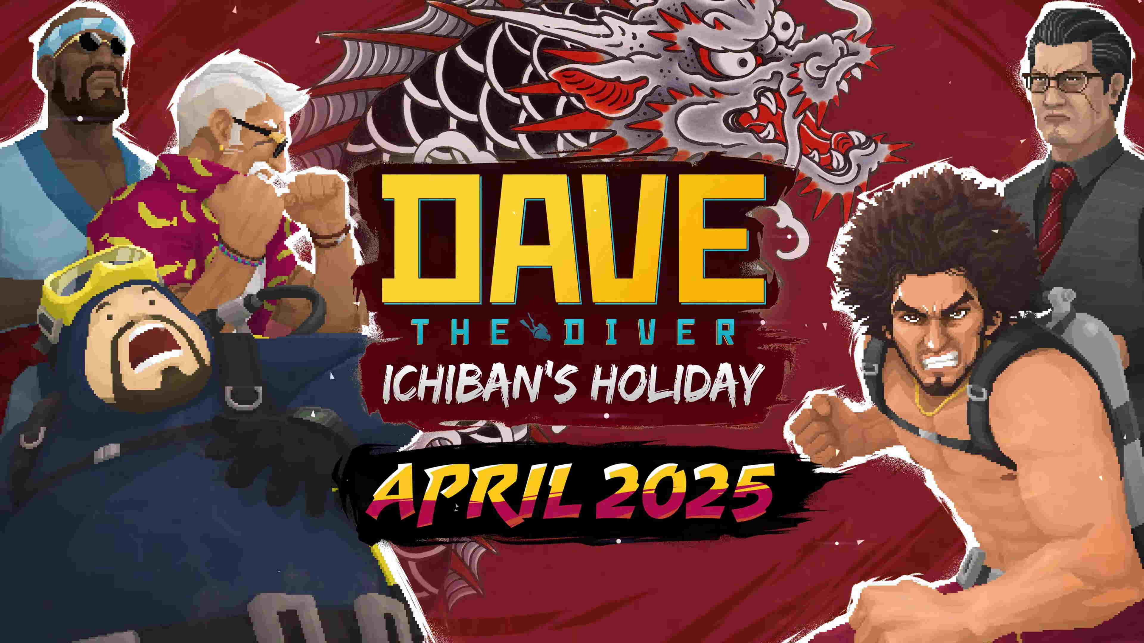 DAVE THE DIVER sẽ có màn hợp tác với Like a Dragon 'Ichiban's Holiday'