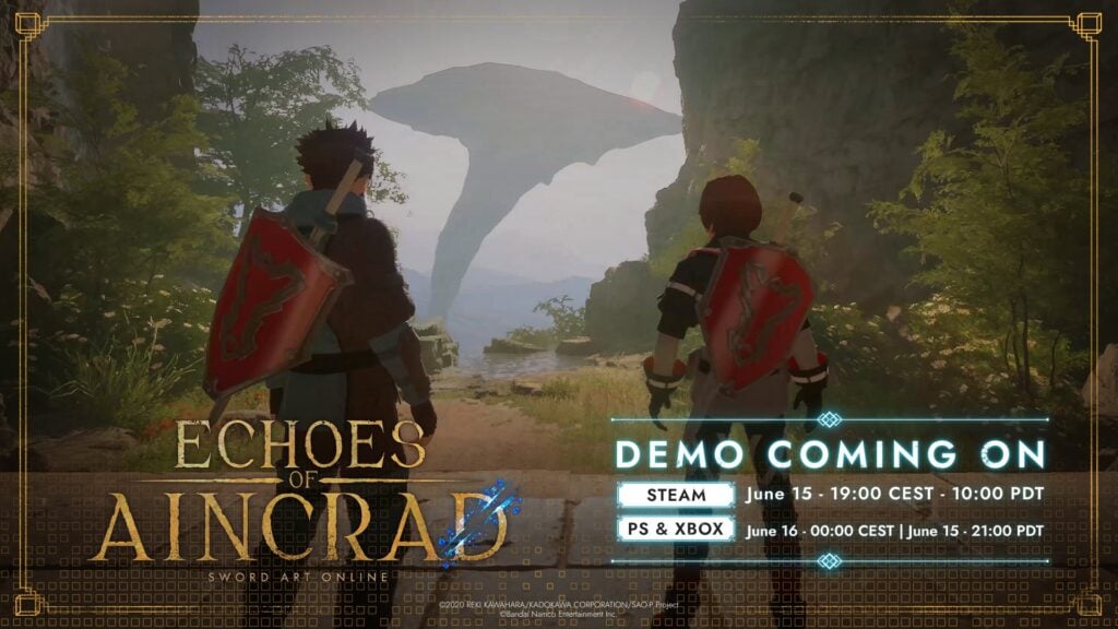 Echoes of Aincrad: Sword Art Online ra mắt bản demo trên PC, PS5 và Xbox Series