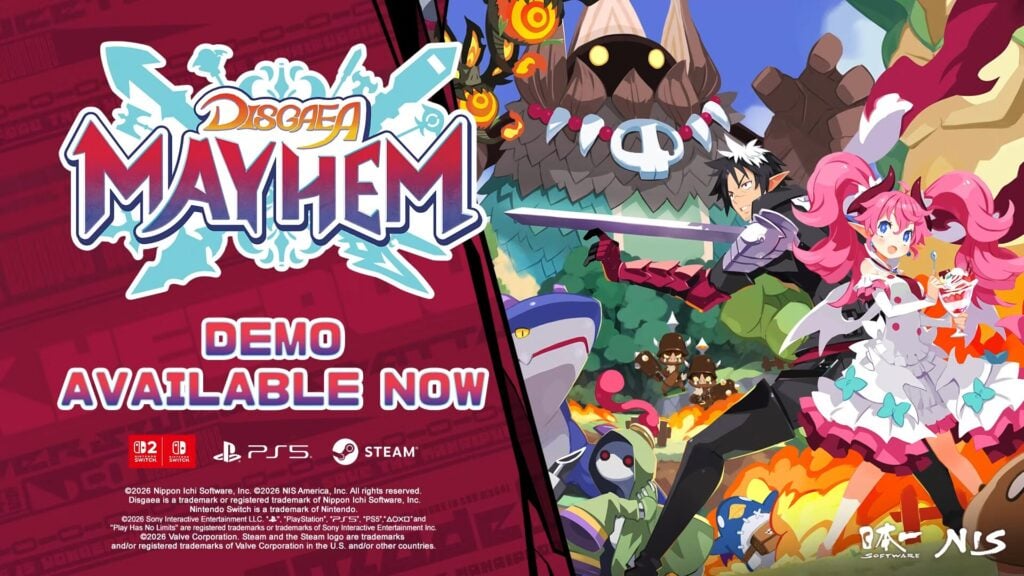 Bản Demo của Disgaea Mayhem chính thức ra mắt
