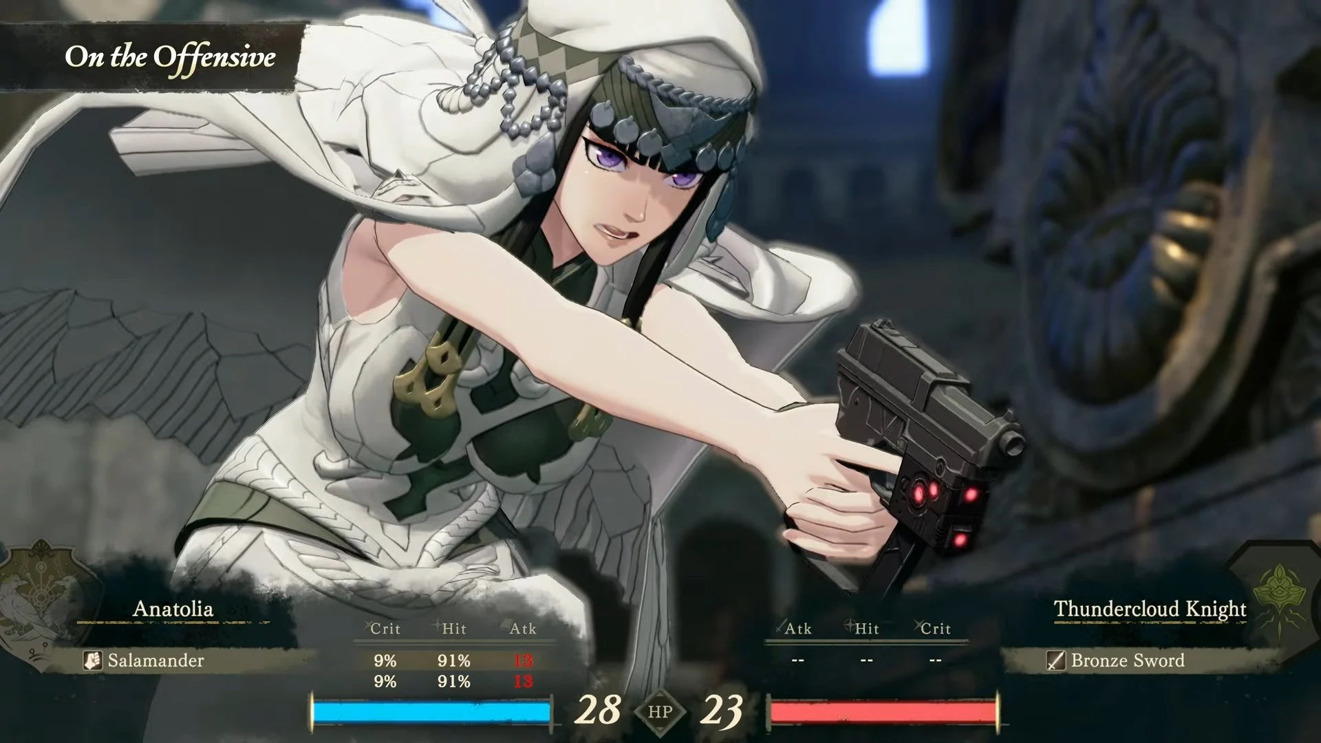 Tựa game mới của series Fire Emblem bổ sung thêm vũ khí mới với hỏa lực cực mạnh