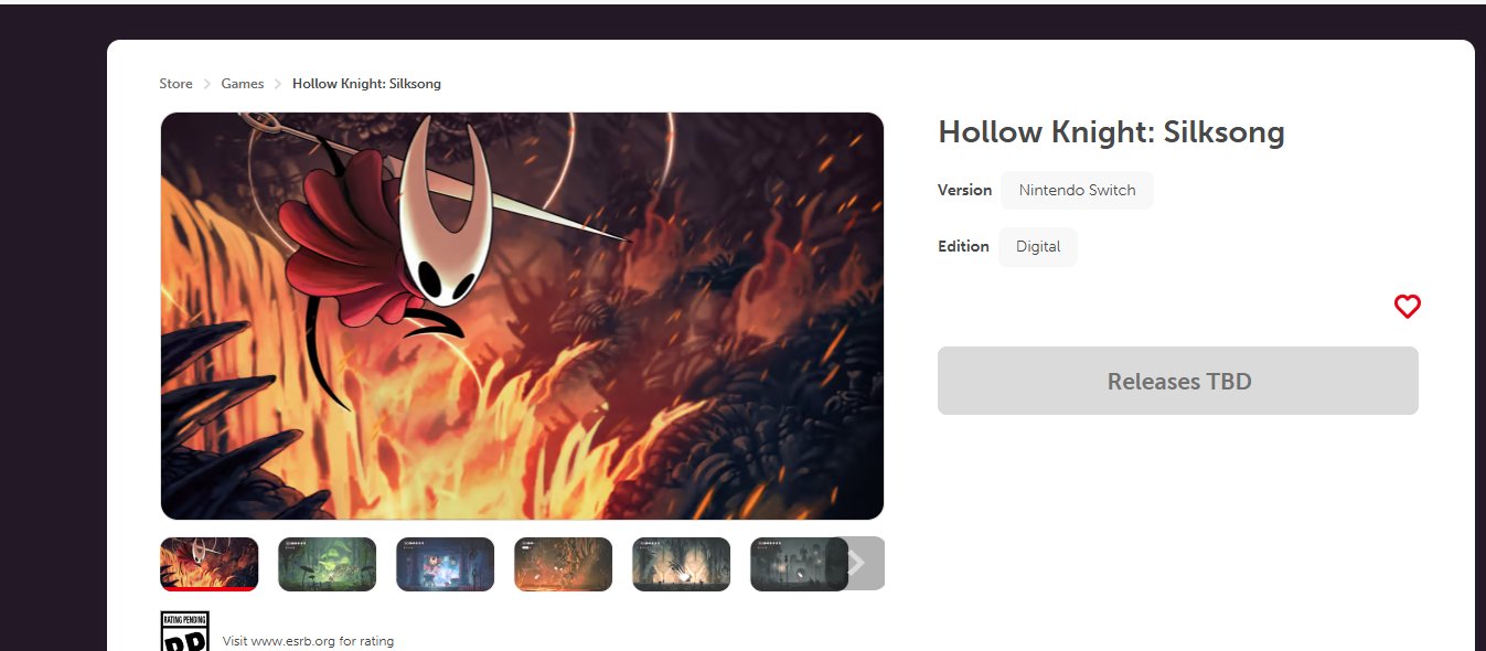 Hollow Knight: Silksong khiến game thủ khổ sở vì lượt mua quá tải trên nhiều nền tảng