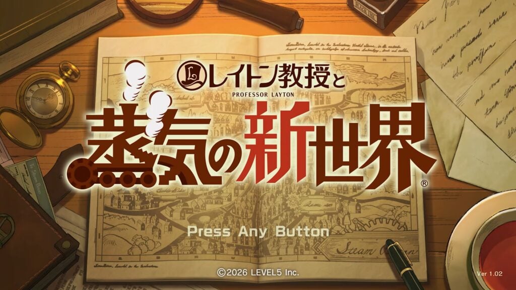 Professor Layton and the New World of Steam bắt đầu hé lộ đoạn gameplay tại TGS 2026