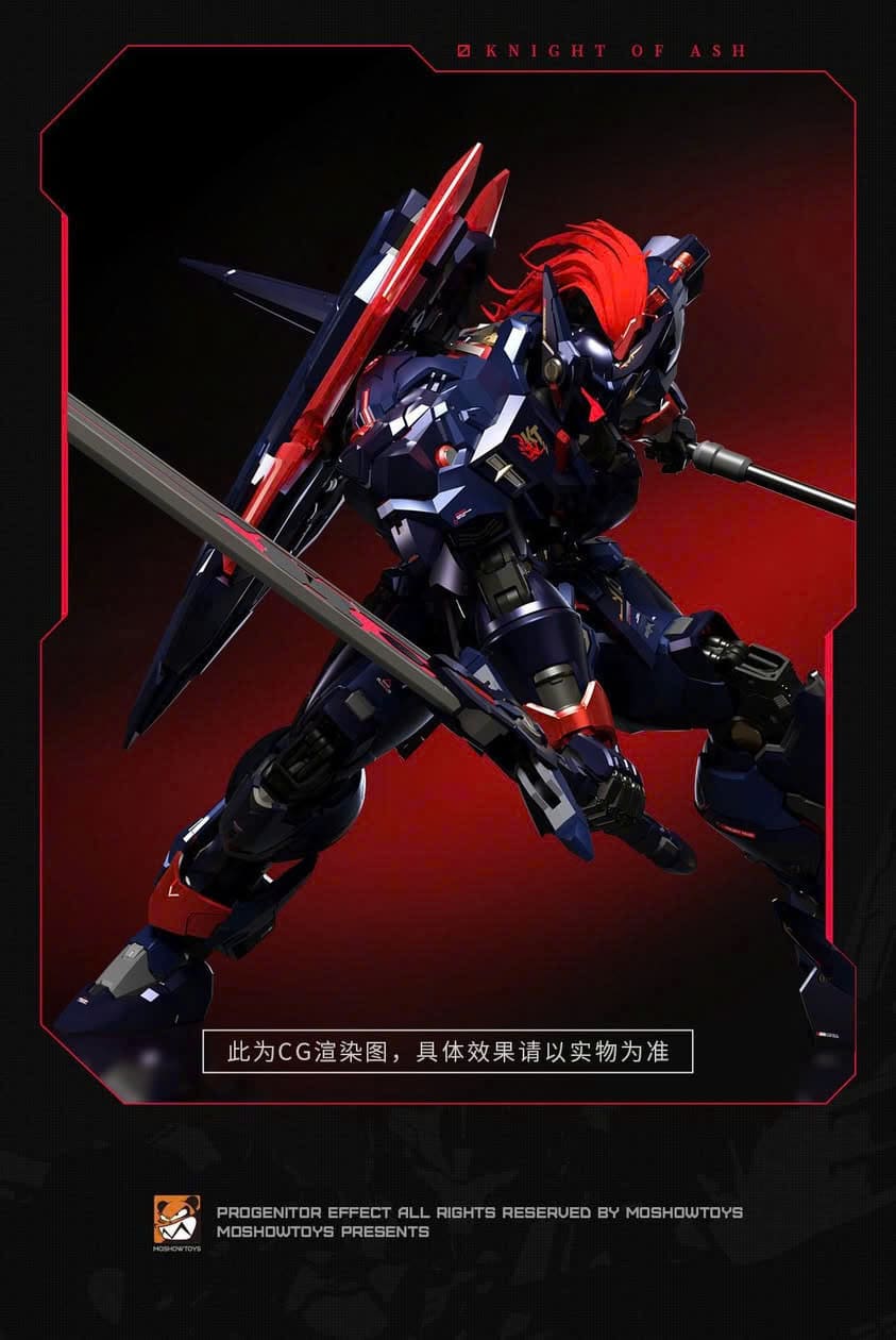 Mô hình lắp ráp metal build 1/72 MCT-E02-KA Lancelot Dark Knight - Knight Of Ash - Moshow
