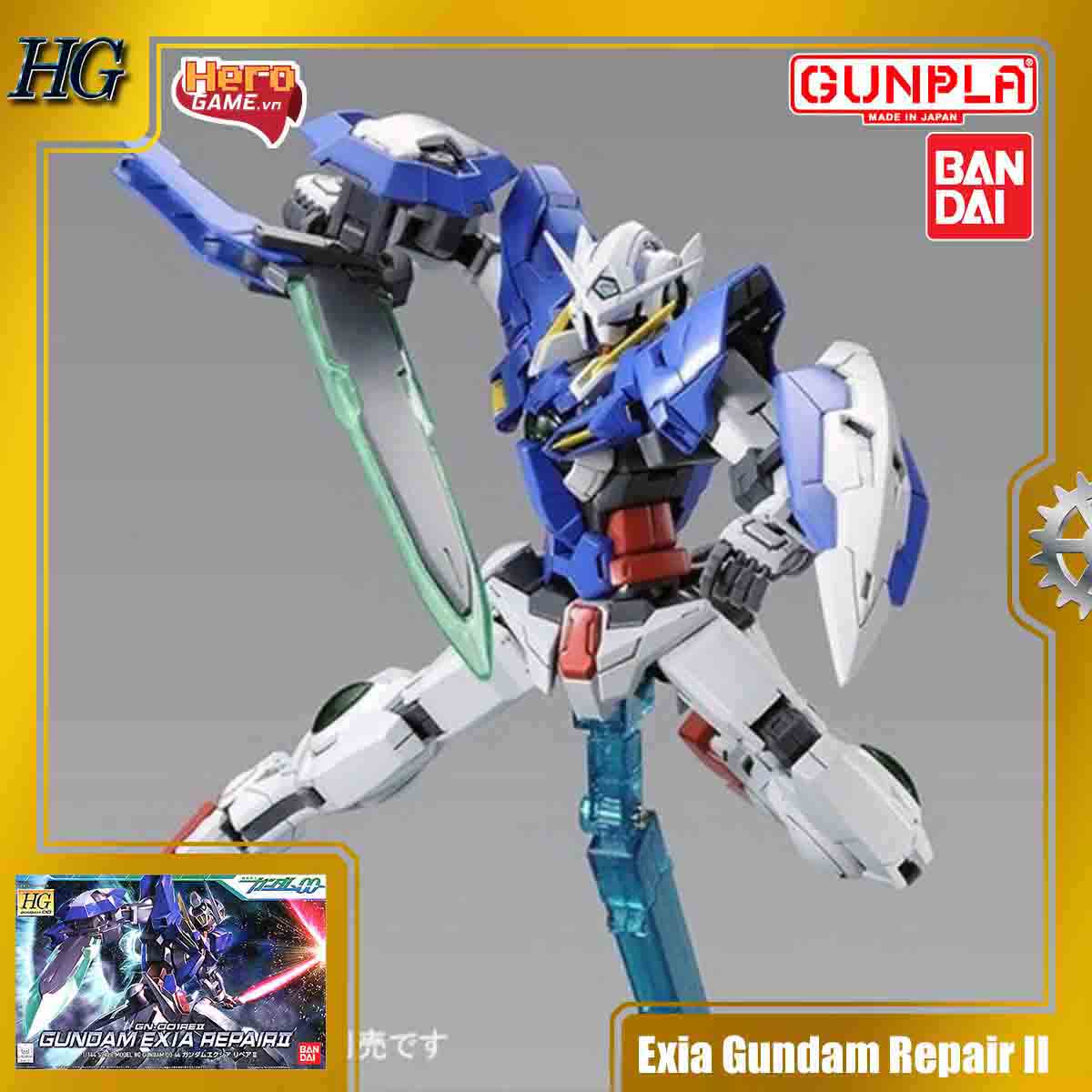 Mô hình Gundam HG 1/144 GN-001REII Gundam Exia Repair II - Bandai