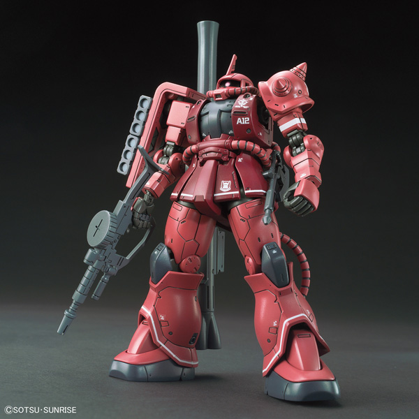 Mô hình Gundam HG 1/144 MS-06S Zaku II (Red Comet Ver.) - Bandai