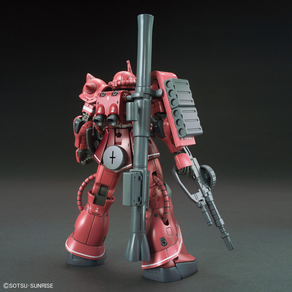 Mô hình Gundam HG 1/144 MS-06S Zaku II (Red Comet Ver.) - Bandai