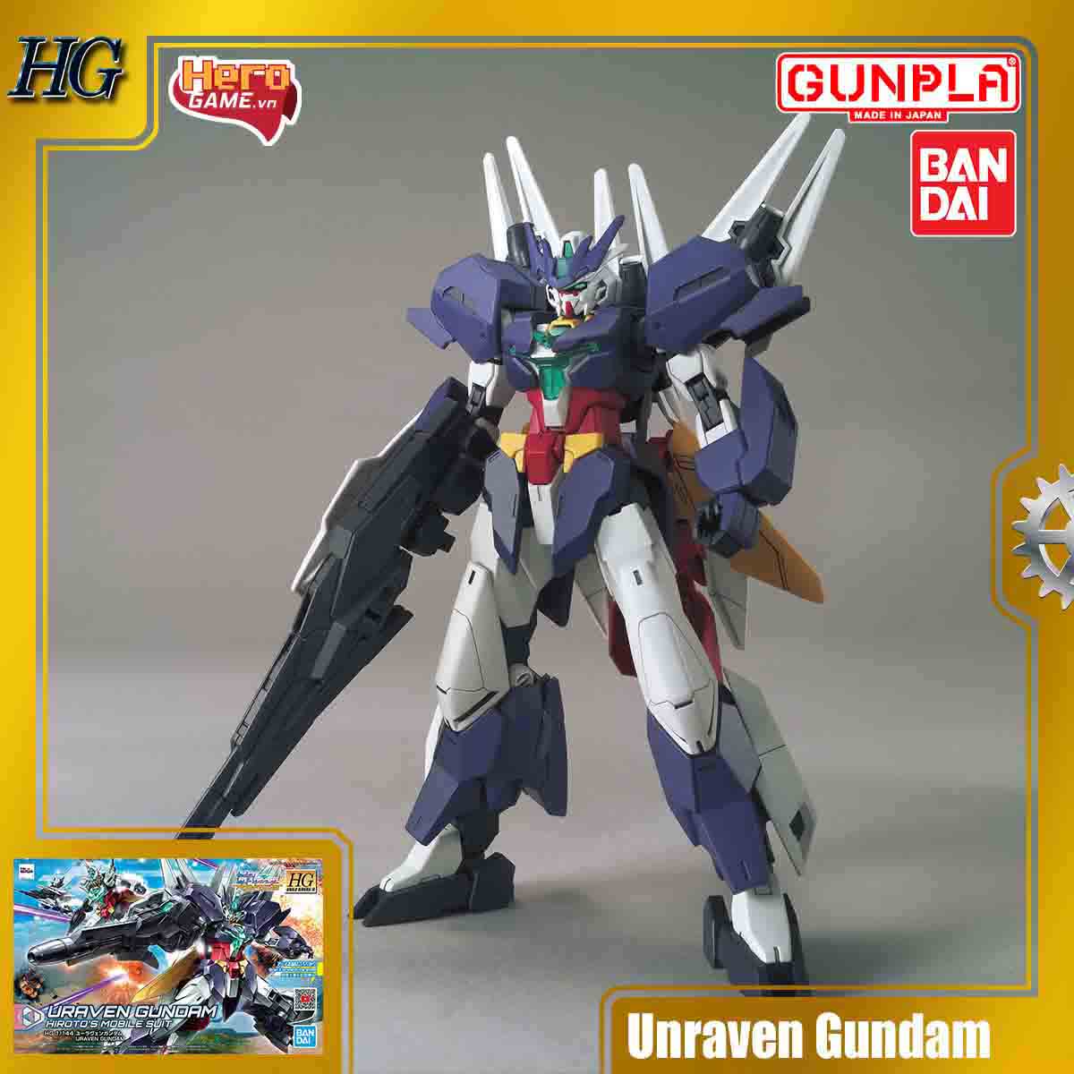 Mô hình Gundam HG 1/144 PFF-X7II/U7 Uraven Gundam - Bandai