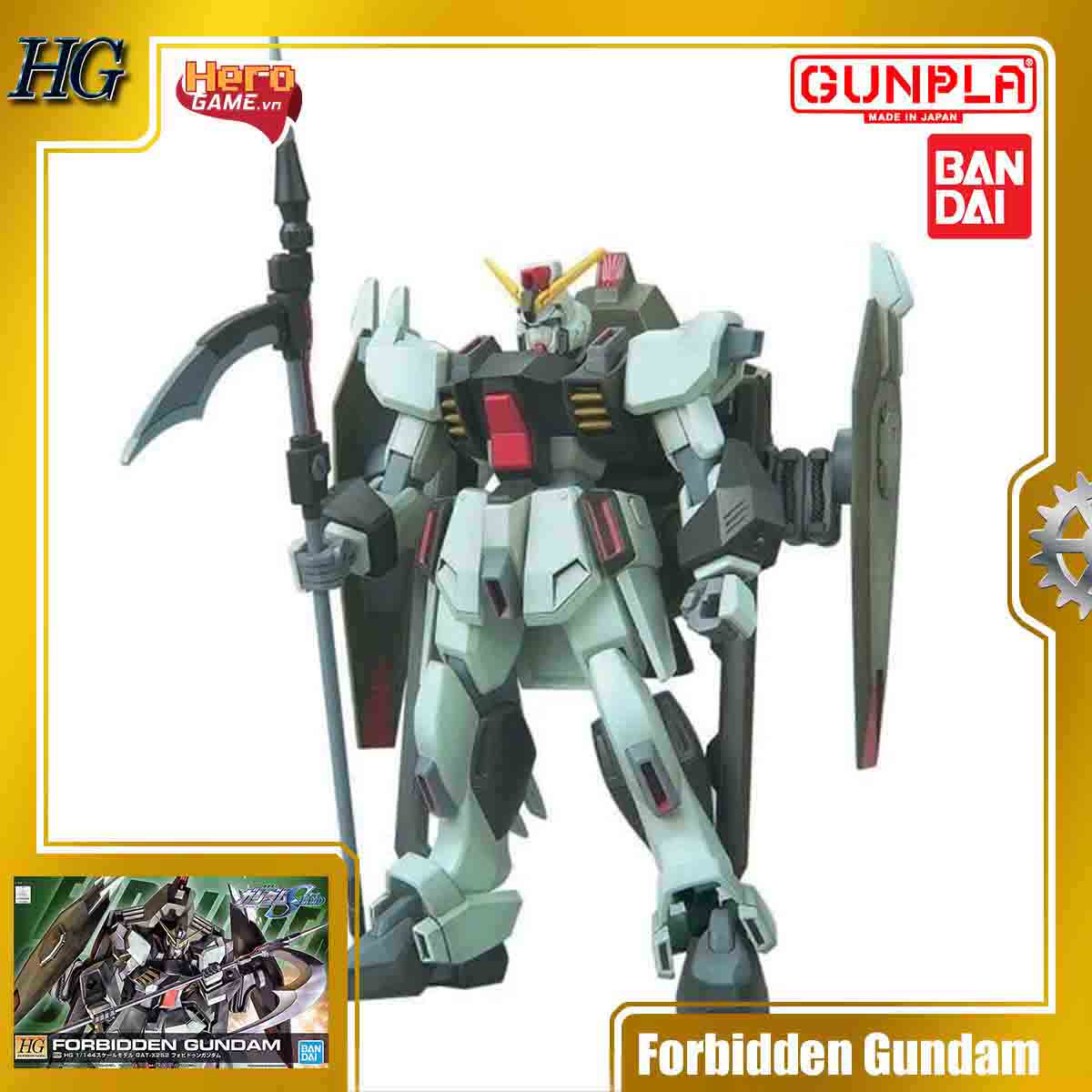 Mô hình Gundam HG 1/144 R09 GAT-X252 Forbidden Gundam - Bandai
