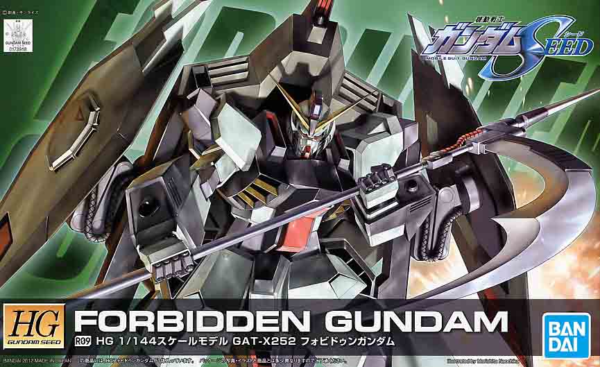 Mô hình Gundam HG 1/144 R09 GAT-X252 Forbidden Gundam - Bandai