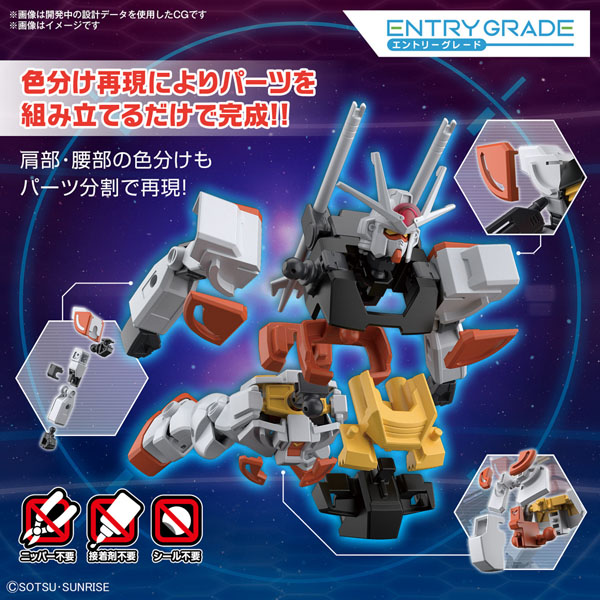 Mô hình Gundam EG 1/144 RX-78-lā-III Lah Gundam - Bandai