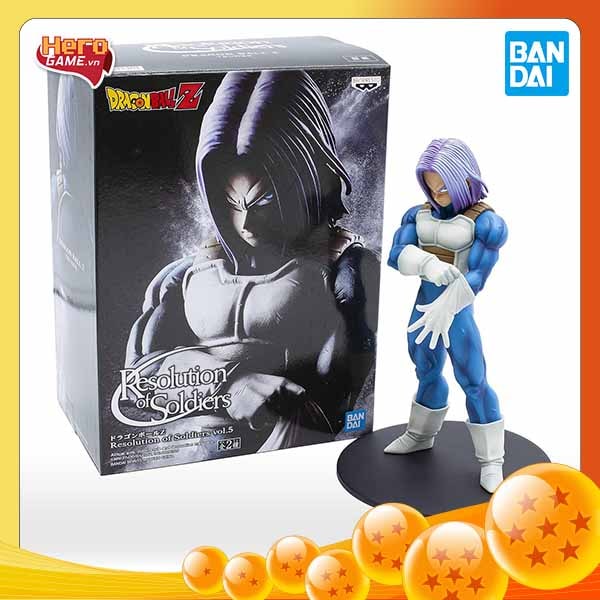 Mô hình Dragon Ball Z Resolution of Soldiers Volume 5 Trunks Banpresto - BANDAI