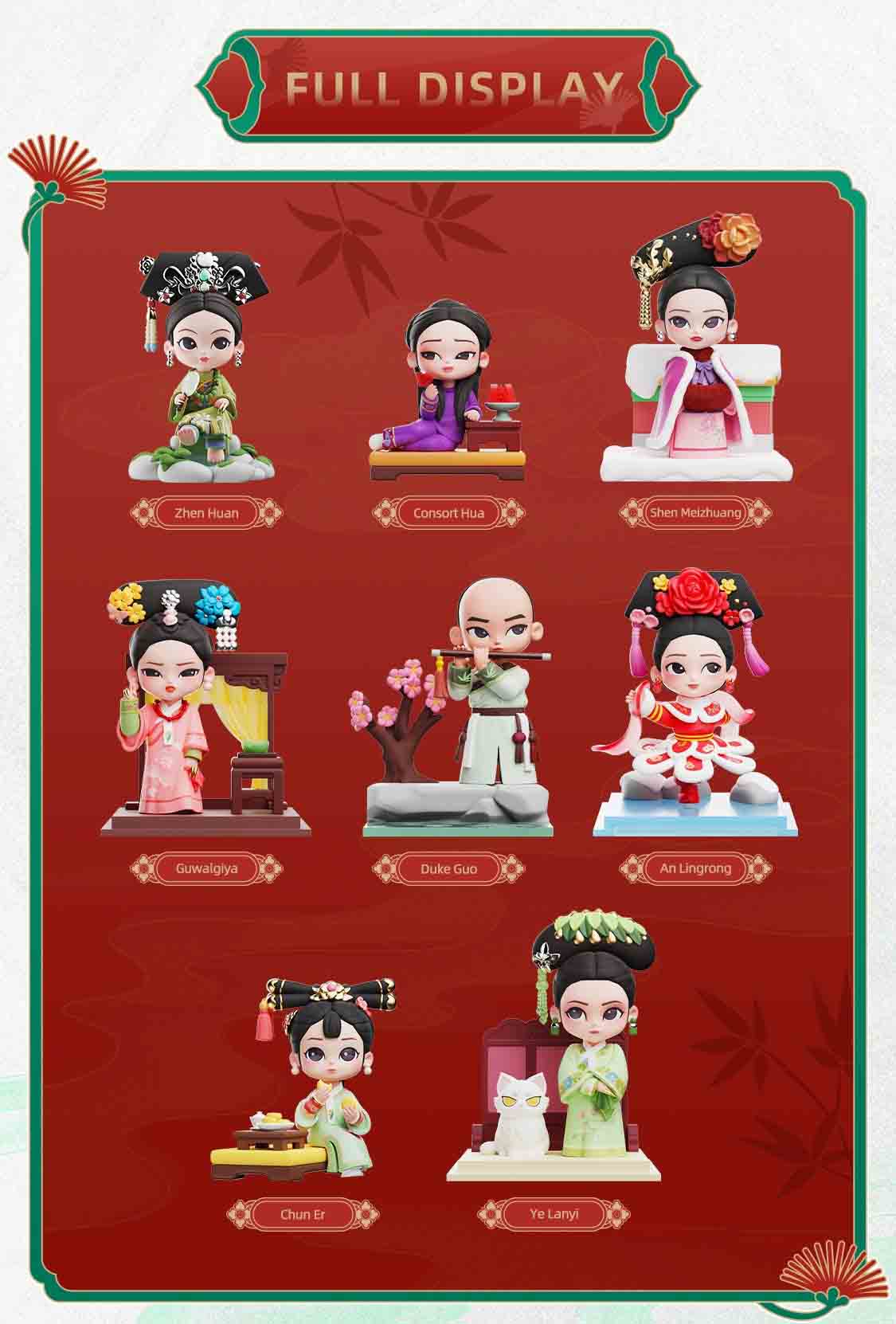 Mô hình Hậu cung chân hoàng truyện Empresses In The Palace Legend of Zhen Huan Series 2 (Blind box) - KOITAKE