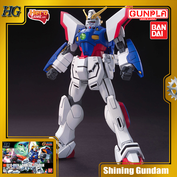 Mô hình Gundam HG 1/144 GF13-017NJ Shining Gundam - Bandai