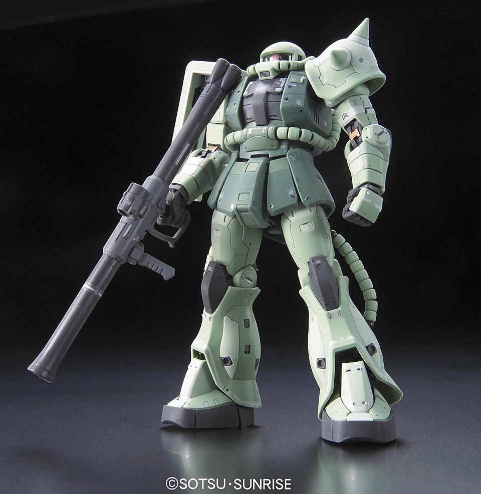 Mô hình Gundam RG 1/144 MS-06F Zaku II - Bandai