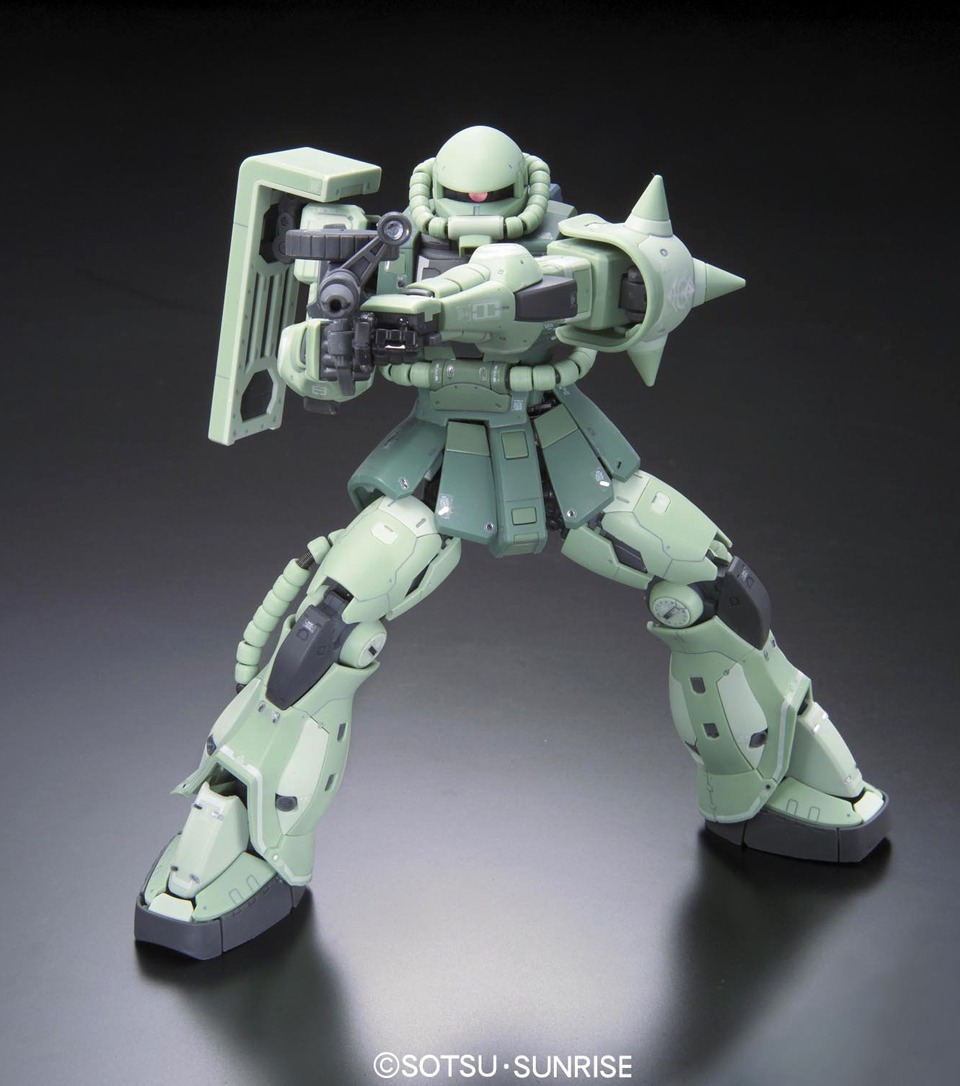 Mô hình Gundam RG 1/144 MS-06F Zaku II - Bandai