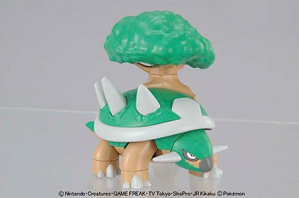 Mô hình lắp ráp Torterra Evolution Set Pokemon Plamo Collection - BANDAI