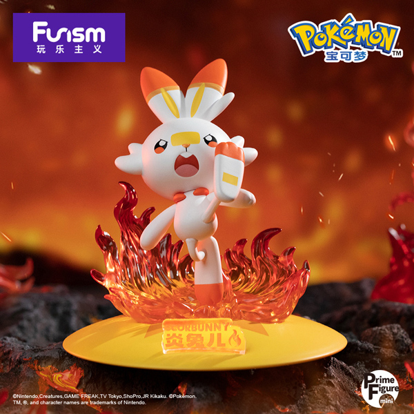 Mô hình Pokemon Prime Figure Mini Scorbunny - FUNISM