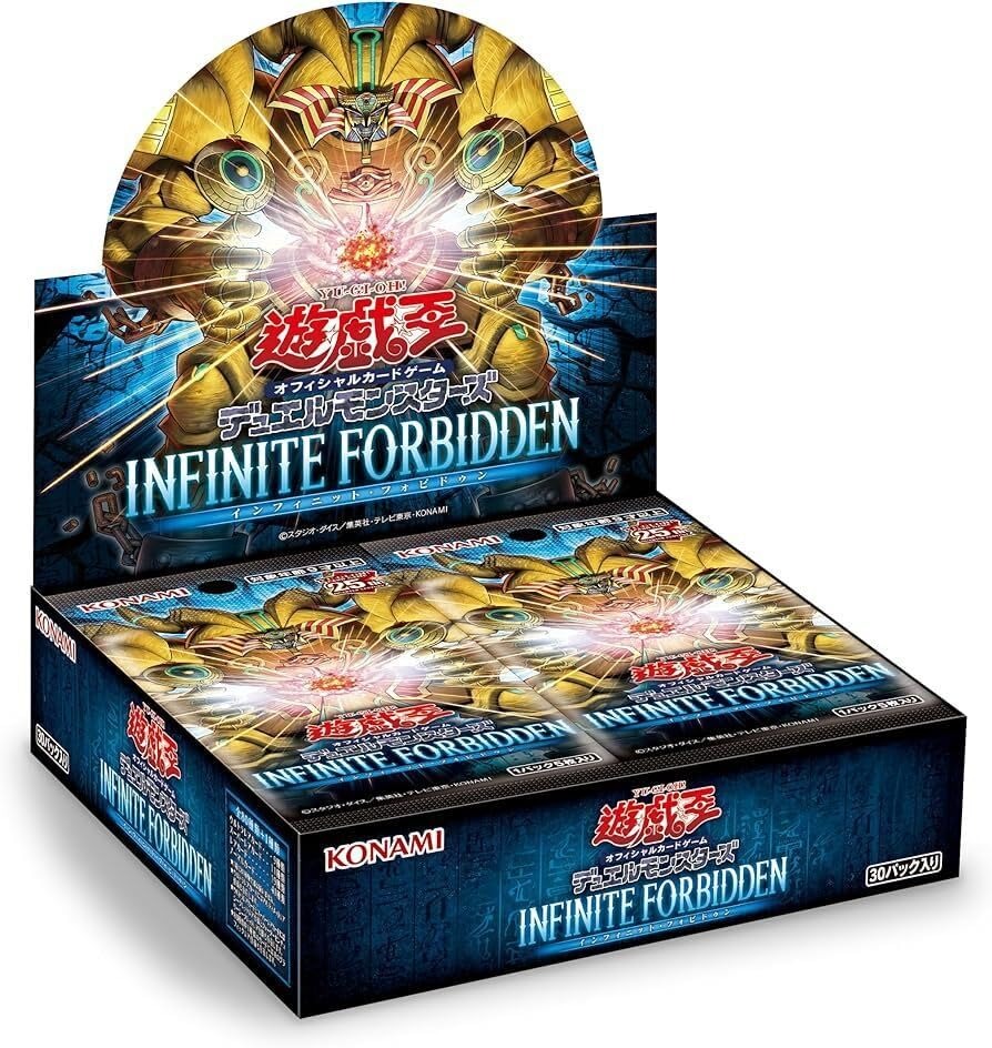 Thẻ bài Yugioh  Duel Monsters Infinite Forbidden Booster Box (Asian English)