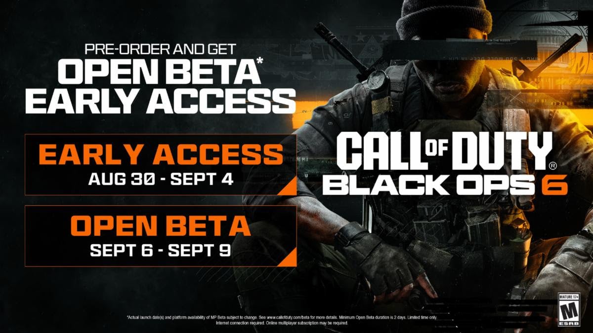 Call of Duty: Black Ops 6 thông báo ngày ra mắt bản Early Access với chế độ multiplayer