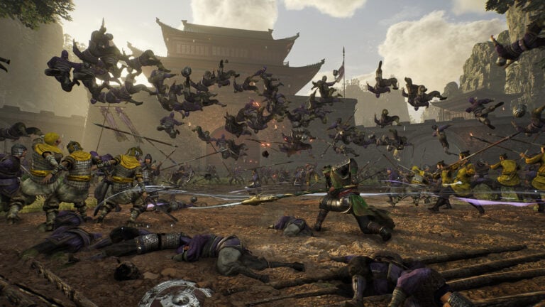 Dynasty Warriors: Origins được giới thiệu chi tiết về câu chuyện và trận chiến với số lượng binh lính lớn nhất trong lịch sử series