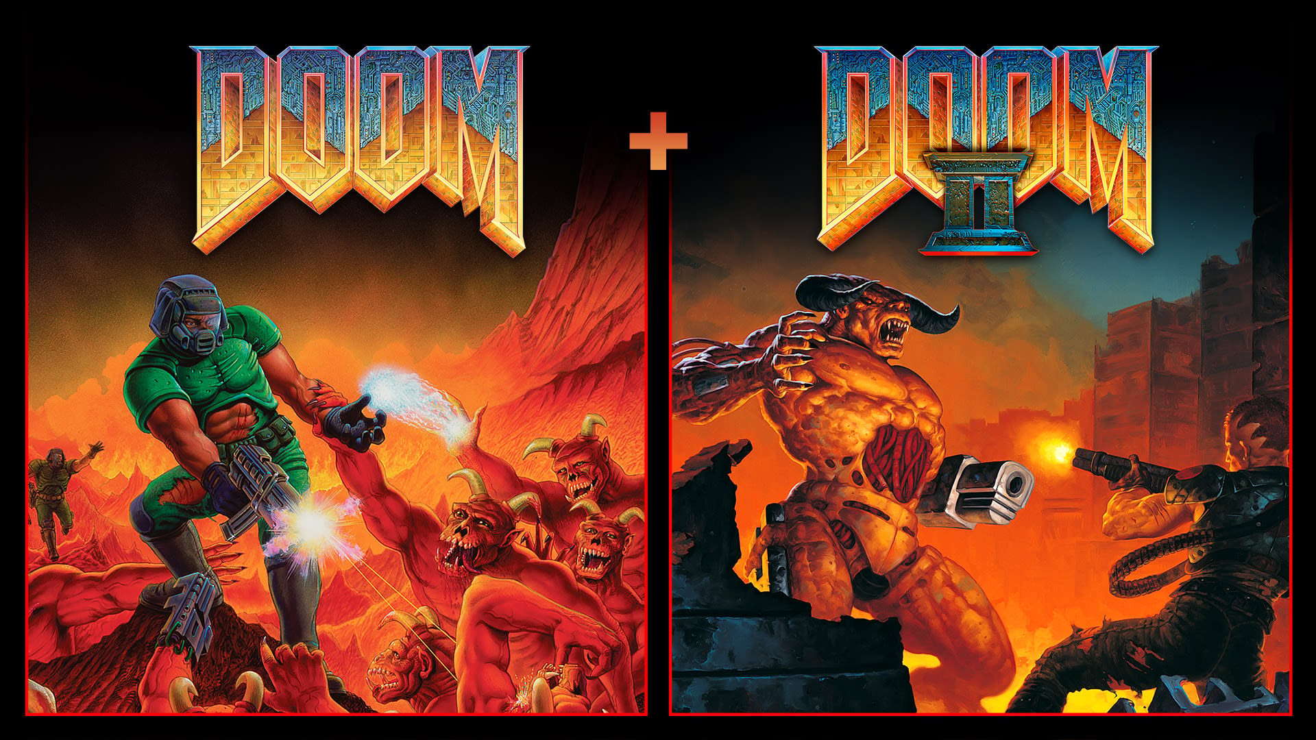 DOOM + DOOM II cổ điển quay trở lại với PS5, Xbox Series, PS4, Xbox One, Switch và PC