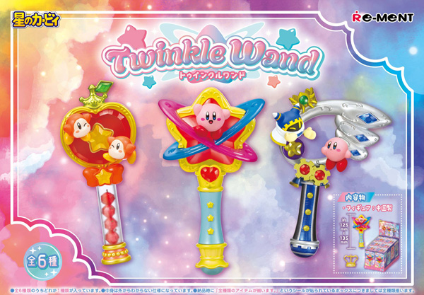 Mô hình Kirby Twinkle Wand (Blind Box) - Re-ment
