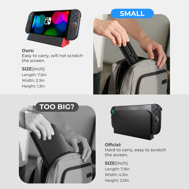 Dock xuất hình hỗ trợ 4K@120Hz và PD 100W cho Nintendo Switch 2 - ANTANK