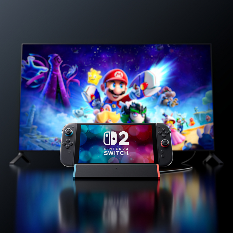 Dock xuất hình hỗ trợ 4K@120Hz và PD 100W cho Nintendo Switch 2 - ANTANK