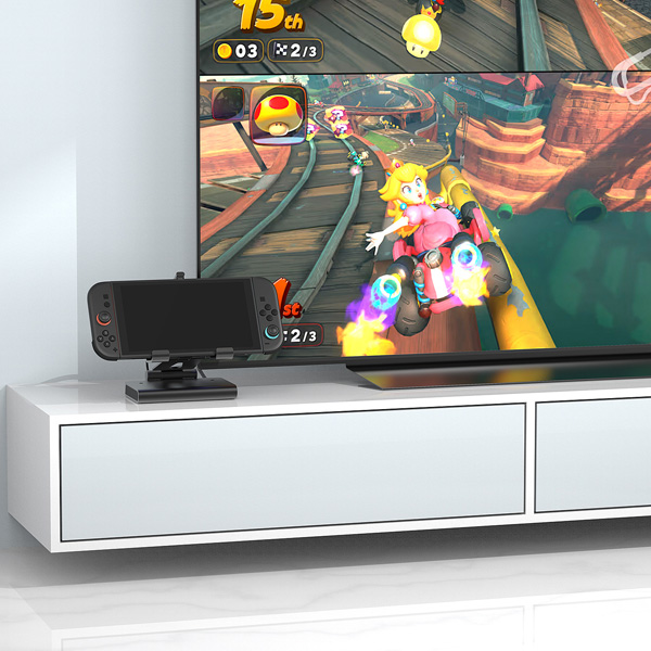 Dock xuất hình kèm quạt tản nhiệt Dual Fan hỗ trợ 4K@144Hz / 2K&1080P@240Hz cho Nintendo Switch 2 / Steam Deck / PC Handheld