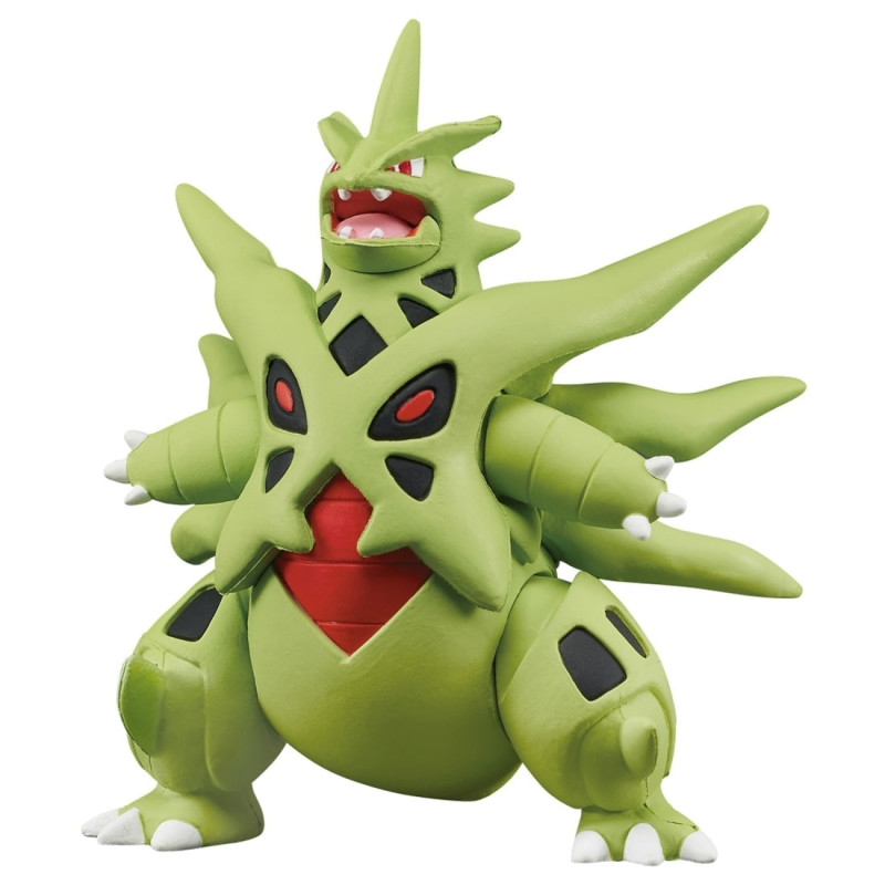 Giới thiệu mô hình Pokemon Moncolle Mega Tyranitar - Takara Tomy