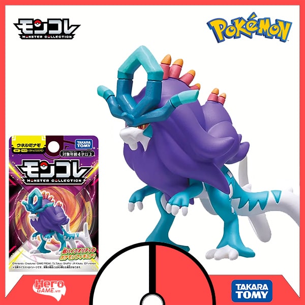 Giới thiệu mô hình Pokemon Moncolle Paradox Walking Wake - Takara Tomy