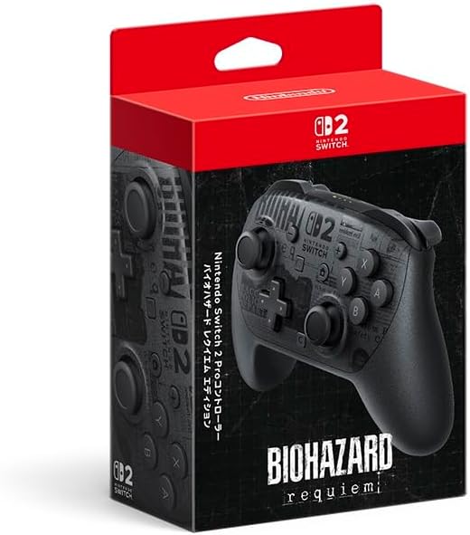 Giới Thiệu Tay cầm Pro Controller 2 Resident Evil Requiem Edition - Nintendo Switch 2