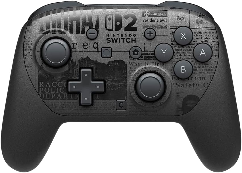 Giới Thiệu Tay cầm Pro Controller 2 Resident Evil Requiem Edition - Nintendo Switch 2