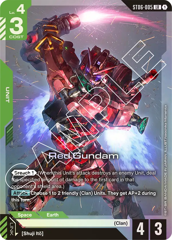 Thẻ bài TCG Gundam Starter Deck Clan Unity ST06