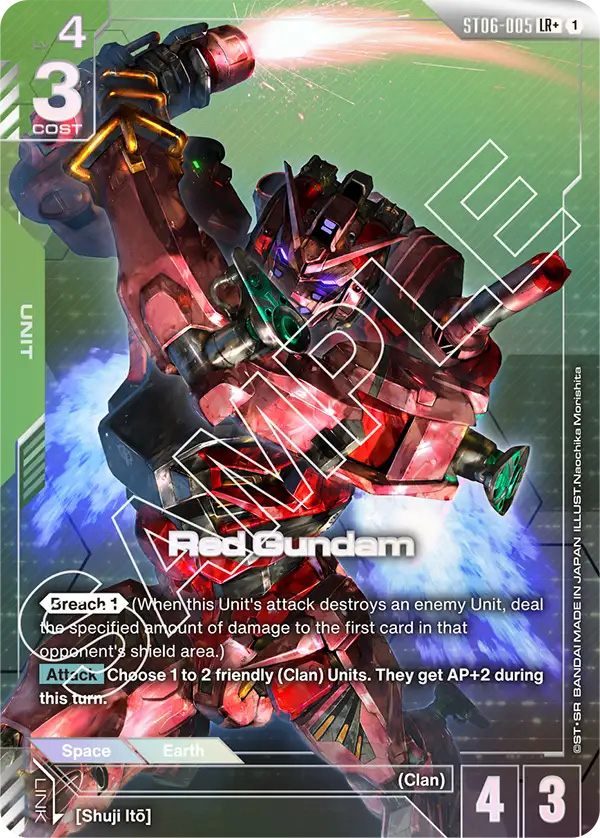 Thẻ bài TCG Gundam Starter Deck Clan Unity ST06