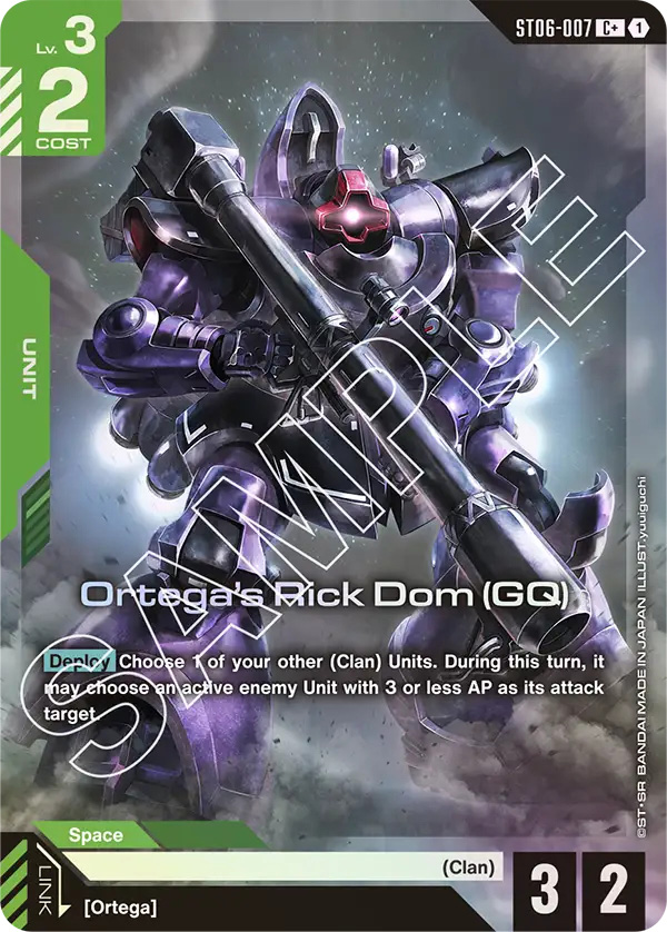 Thẻ bài TCG Gundam Starter Deck Clan Unity ST06