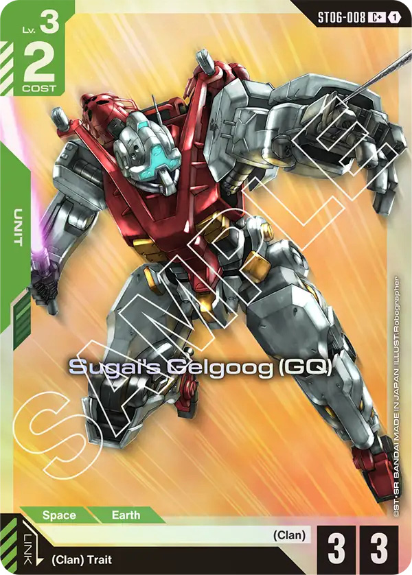 Thẻ bài TCG Gundam Starter Deck Clan Unity ST06