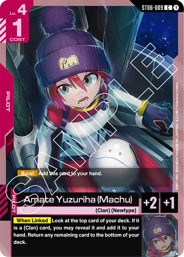 Thẻ bài TCG Gundam Starter Deck Clan Unity ST06