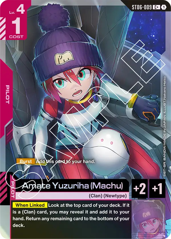 Thẻ bài TCG Gundam Starter Deck Clan Unity ST06