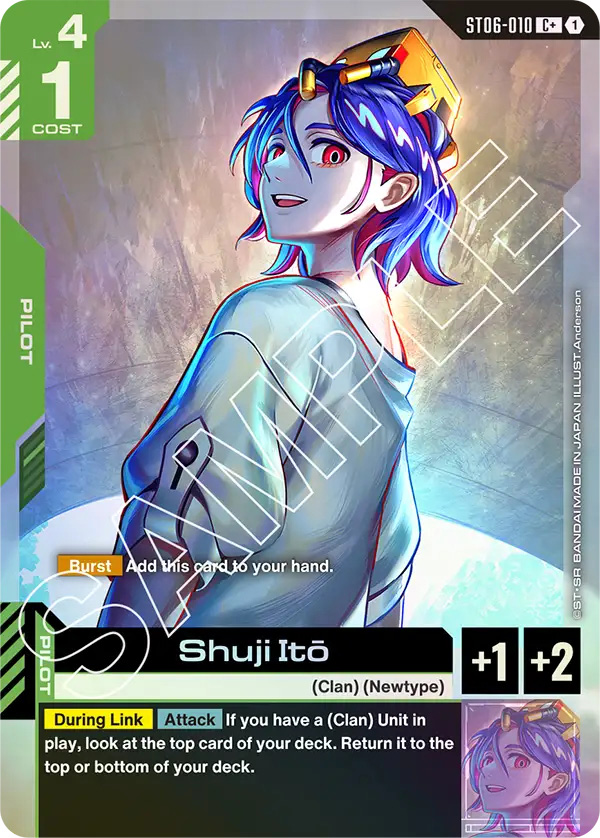 Thẻ bài TCG Gundam Starter Deck Clan Unity ST06