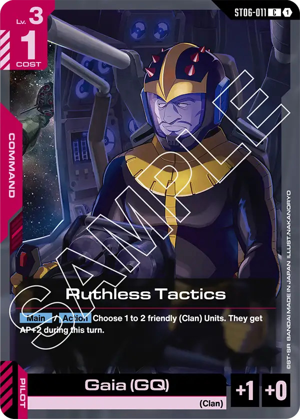 Thẻ bài TCG Gundam Starter Deck Clan Unity ST06