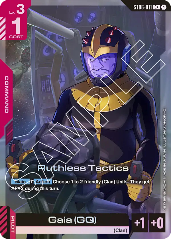Thẻ bài TCG Gundam Starter Deck Clan Unity ST06