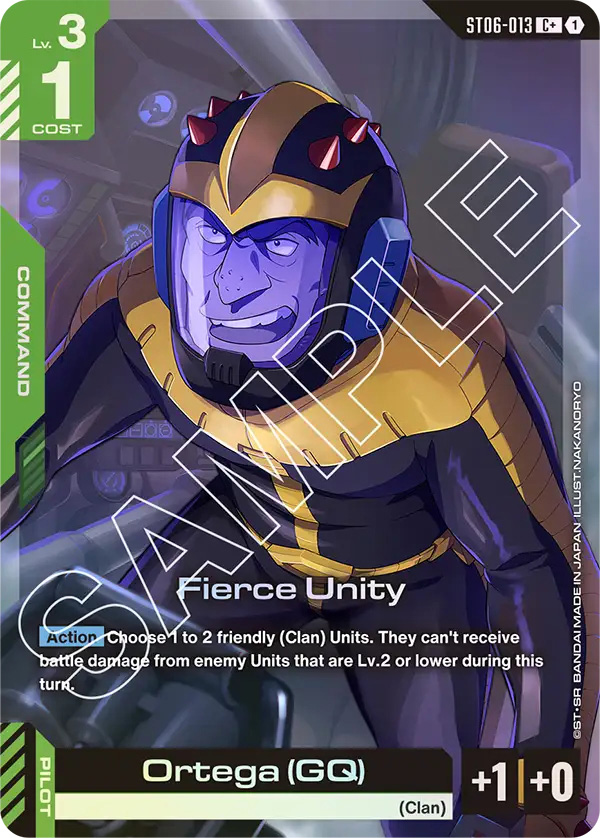 Thẻ bài TCG Gundam Starter Deck Clan Unity ST06