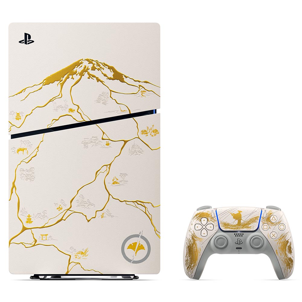 Giới Thiệu Máy PS5 Standard Slim Ghost of Yotei Gold Limited Edition - Playstation 5