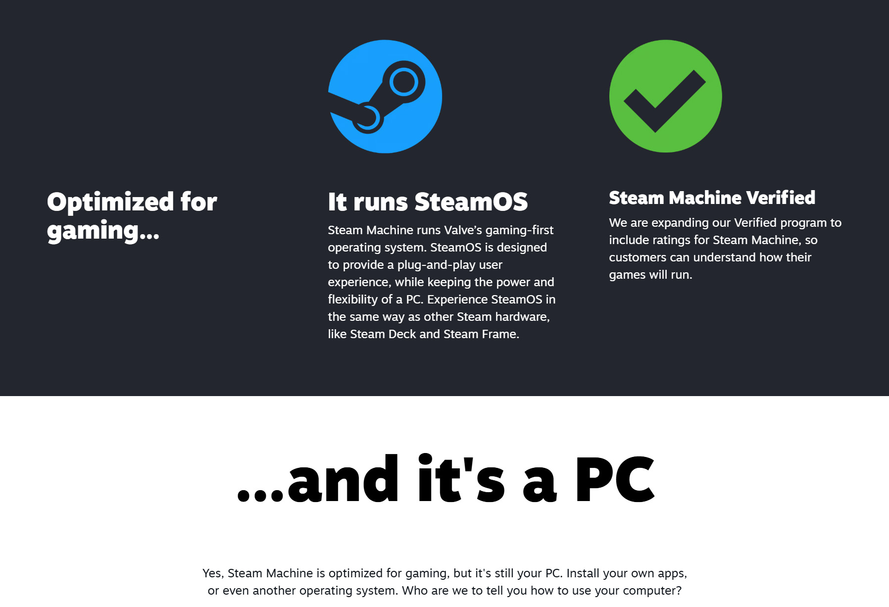Giới Thiệu Máy chơi game PC Console Steam Machine - Valve
